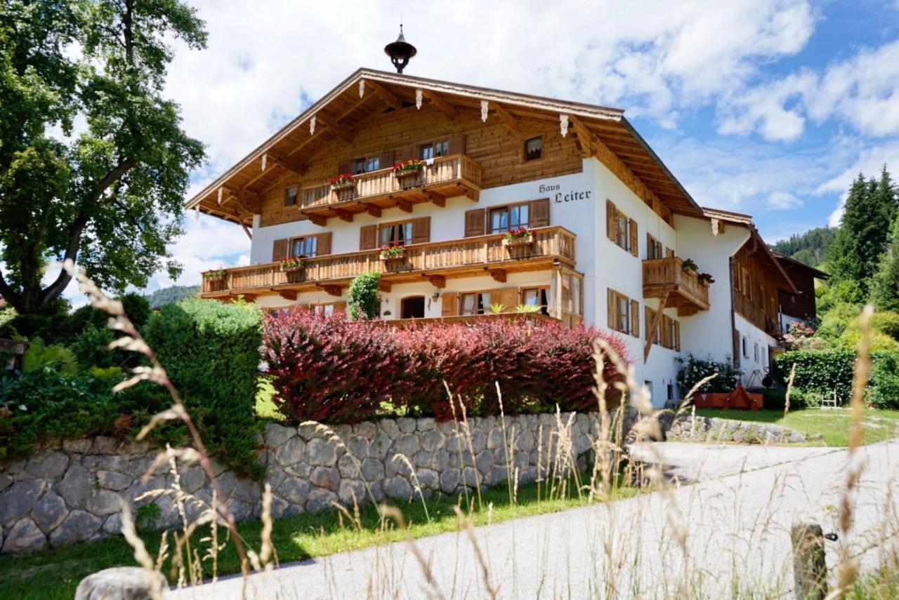 Hotel Haus Leiter Reit im Winkl Exterior foto