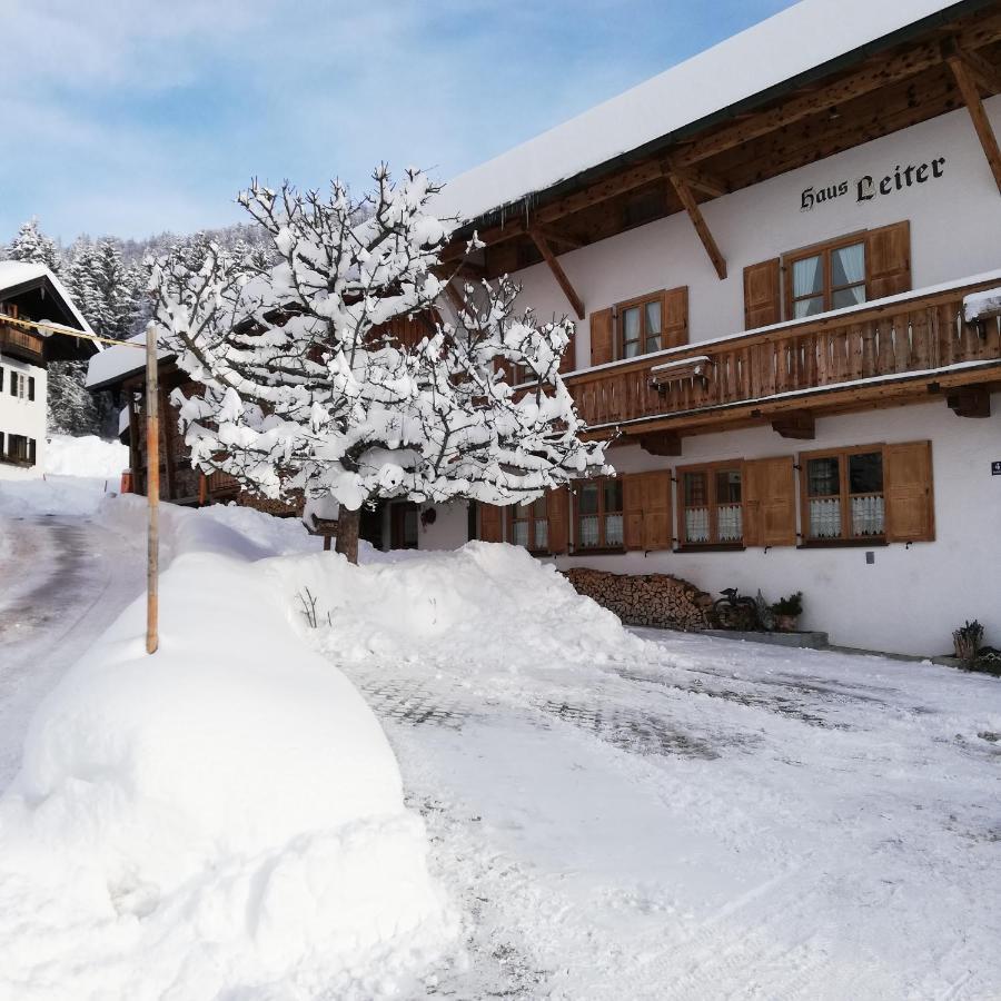Hotel Haus Leiter Reit im Winkl Exterior foto