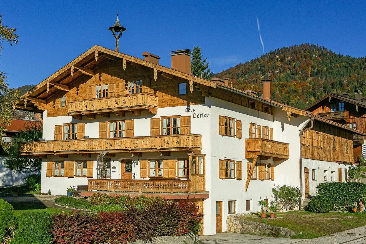 Hotel Haus Leiter Reit im Winkl Exterior foto