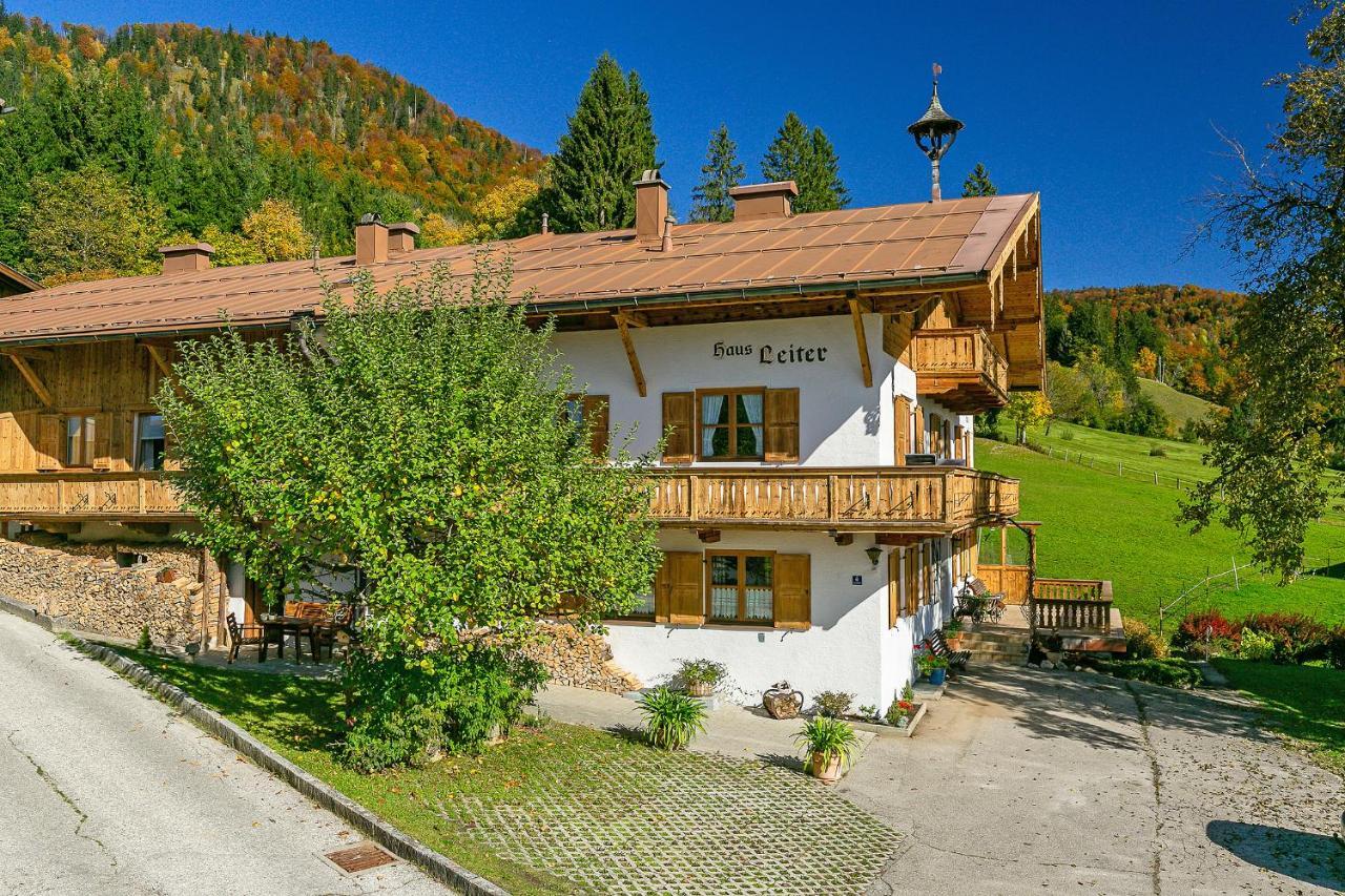 Hotel Haus Leiter Reit im Winkl Exterior foto